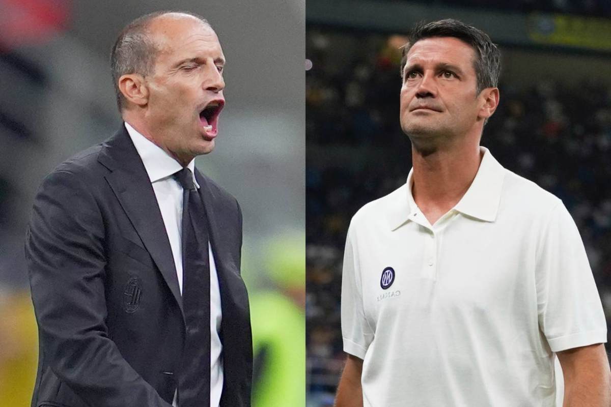 Massimiliano Allegri e Cristian Chivu