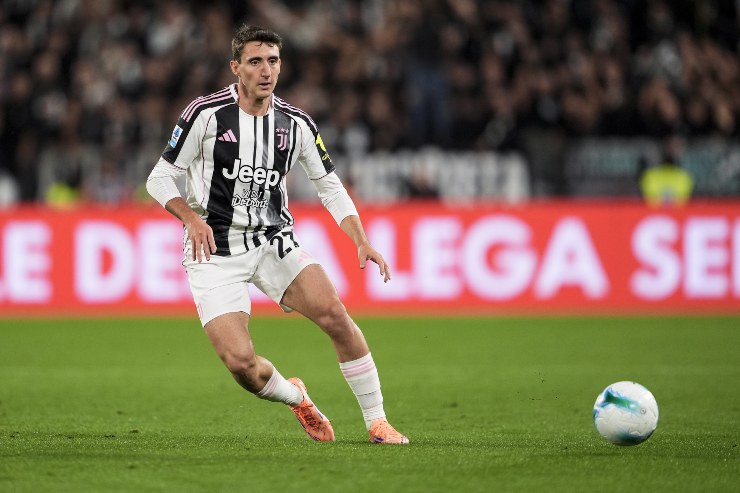 Andrea Cambiaso, laterale della Juventus