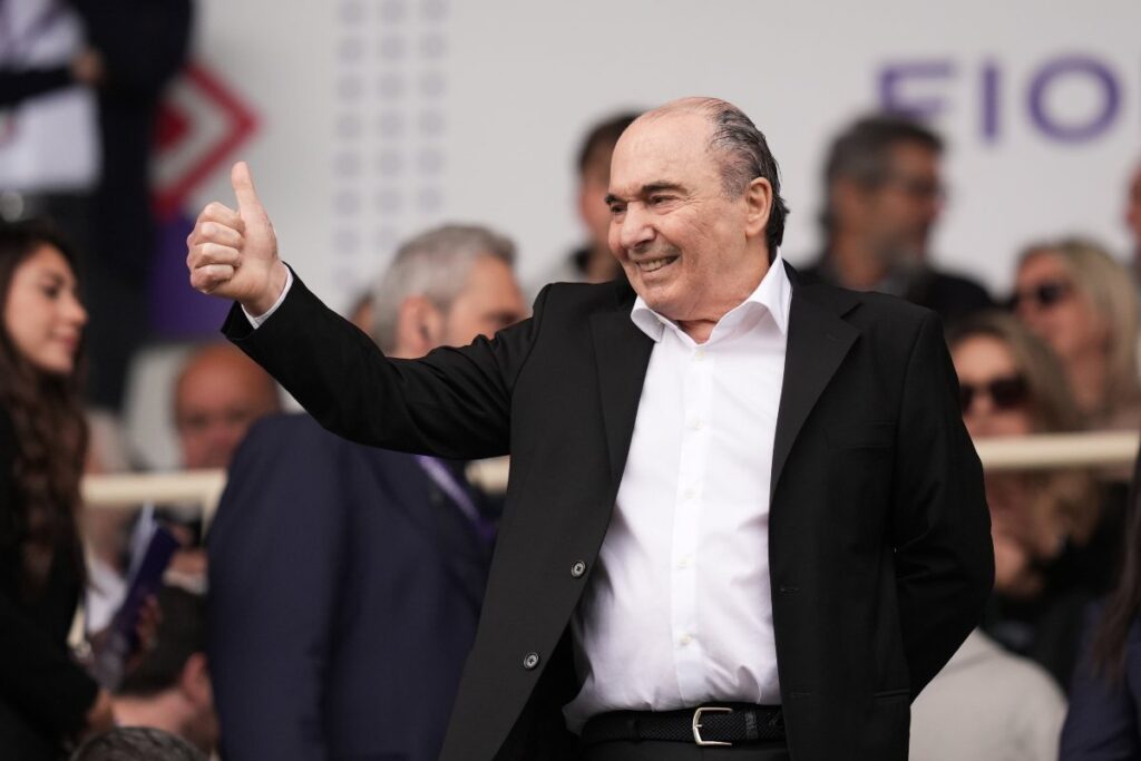 Rocco Commisso allo stadio per una partita della Fiorentina (LaPresse) - FiorentinaUno.com