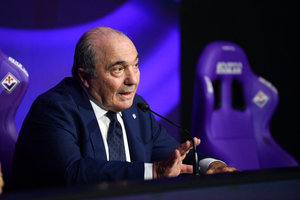 Rocco Commisso in conferenza stampa al Viola Park (LaPresse) - FiorentinaUno.com