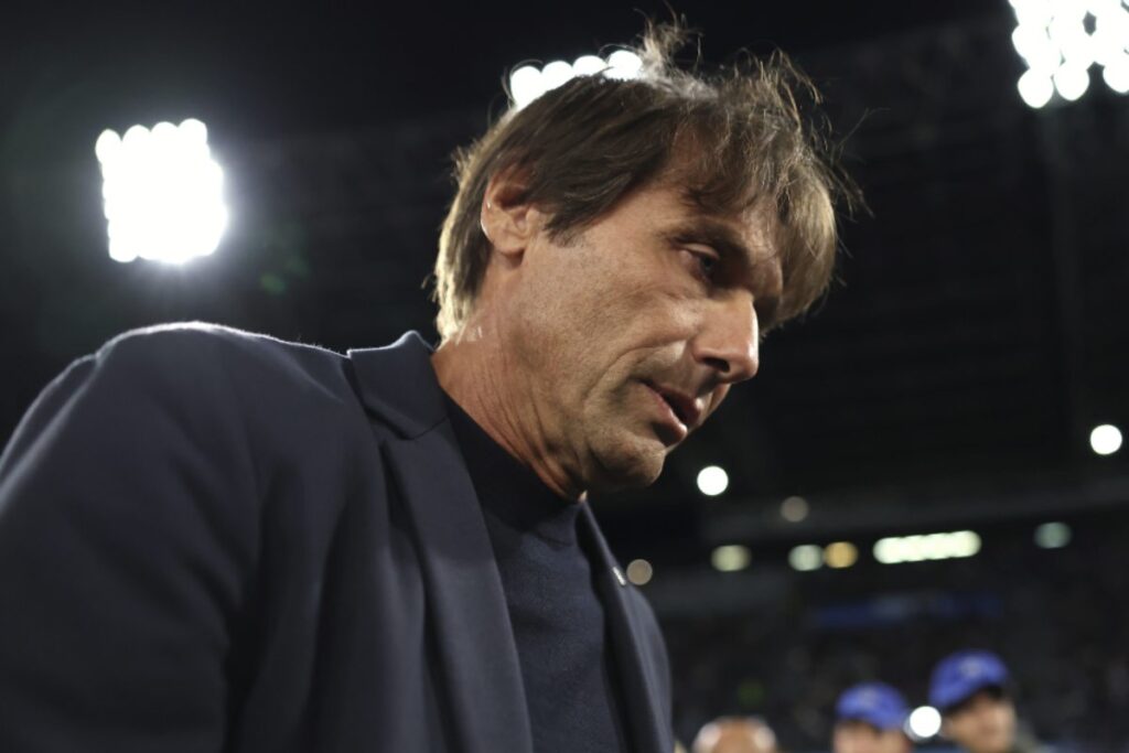 Il tecnico azzurro Antonio Conte