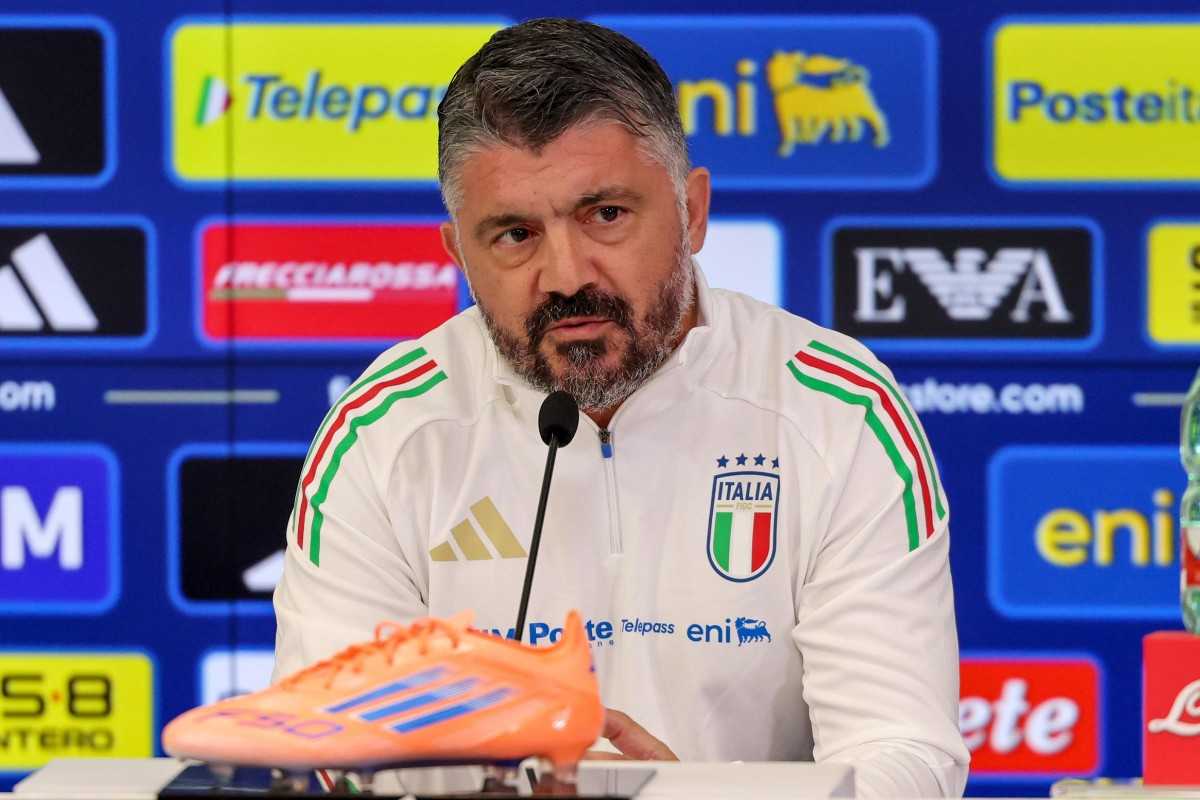 Gennaro Gattuso in conferenza stampa