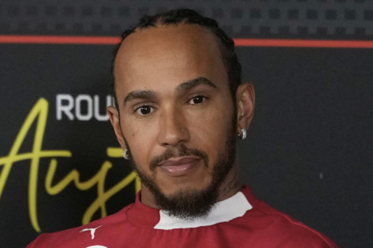 Lewis Hamilton in conferenza stampa