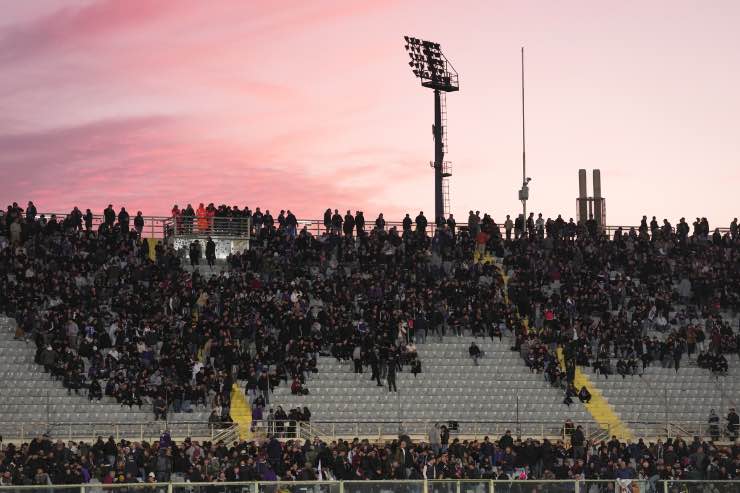 Vista delle tribune dello Stadio Franchi (LaPresse) - FiorentinaUno.com