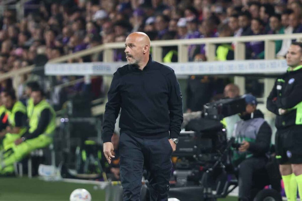 Vincenzo Italiano allo stadio Franchi (LaPresse) - FiorentinaUno.com