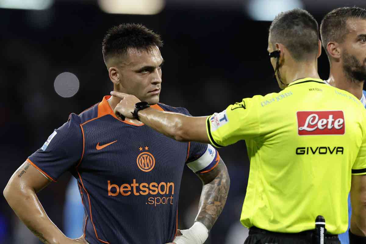 Lautaro a colloquio con l'arbitro (OneFootball) - FiorentinaUno.com 