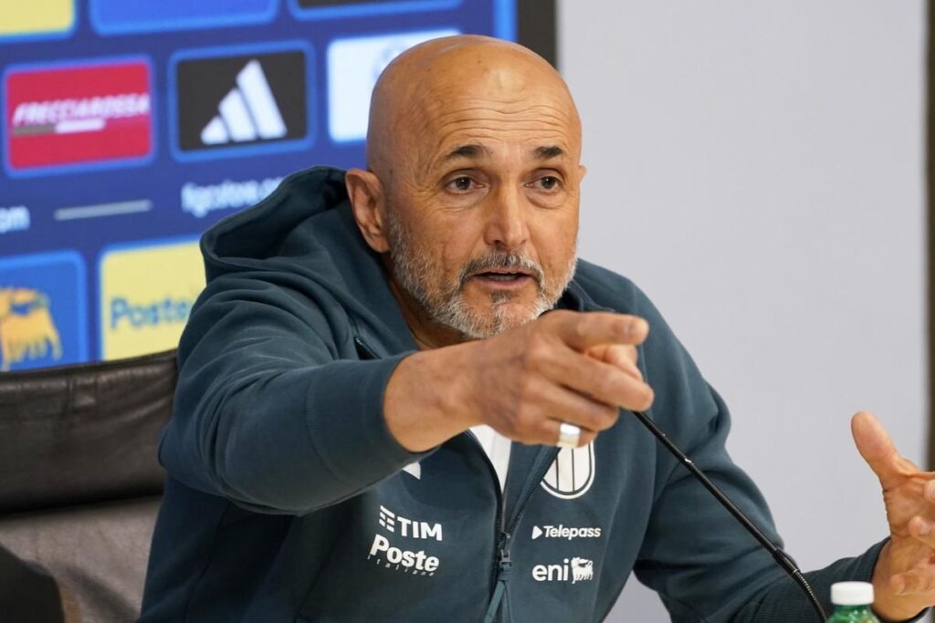 Luciano Spalletti in conferenza stampa