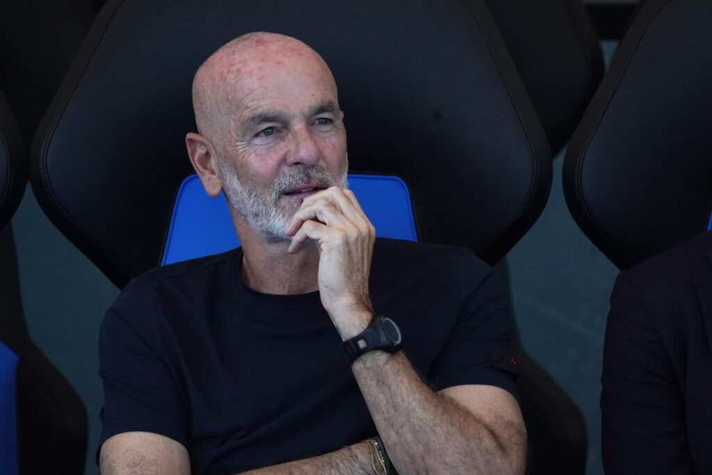 Pioli in panchina