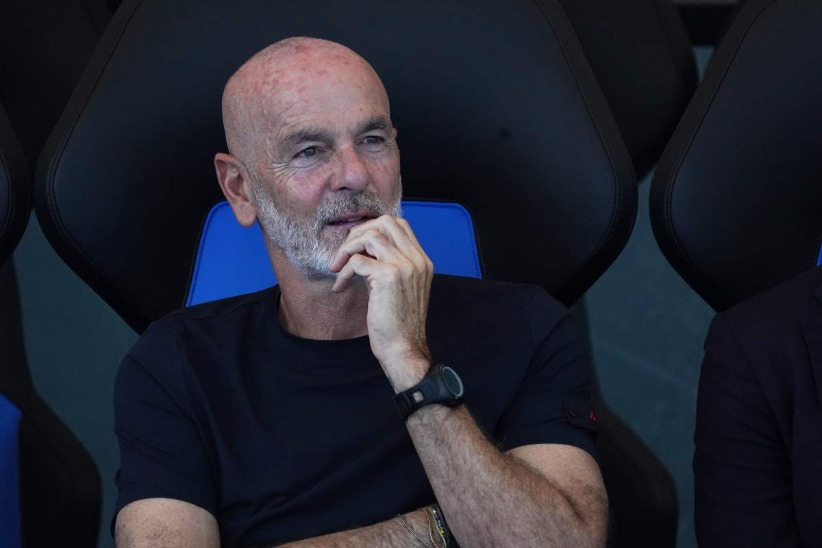Pioli in panchina