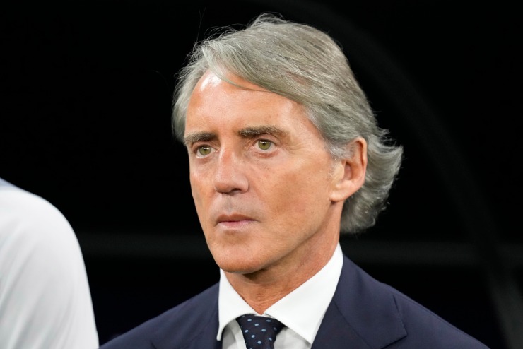 Roberto Mancini all'epoca dell'esperienza da CT azzurro