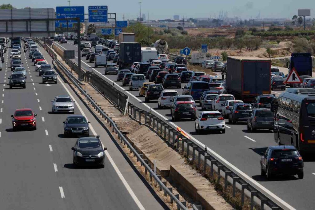 Traffico in autostrada