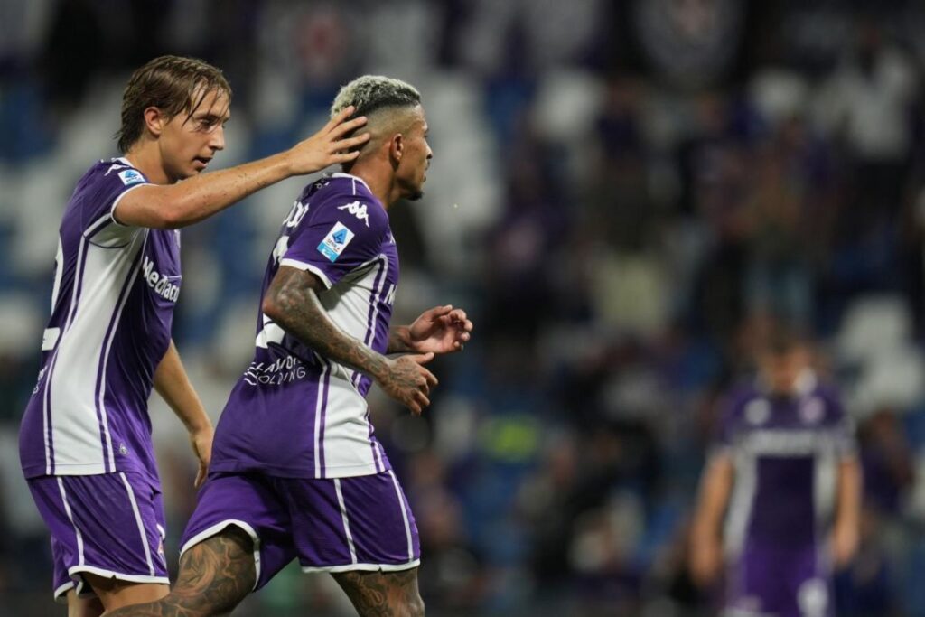 Fazzini e Dodò in campo contro il Polissya in Conference League (LaPresse) - FiorentinaUno.com