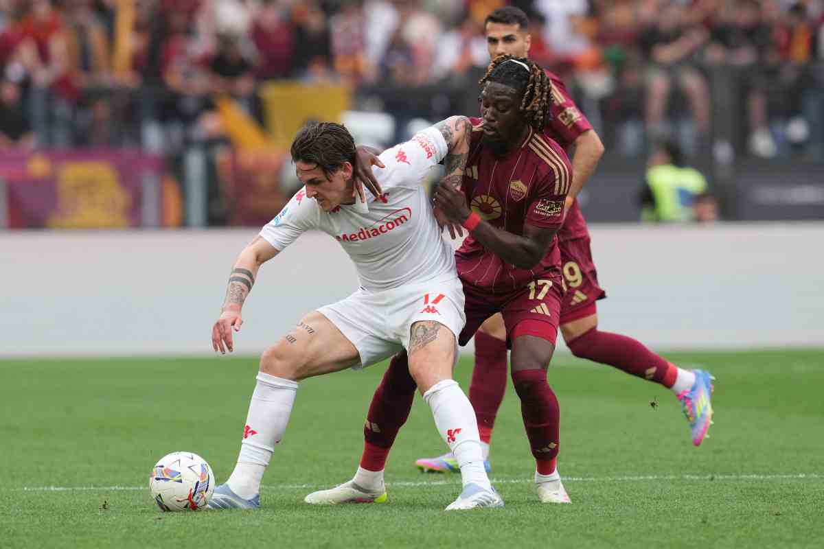 Zaniolo vs Konè della Roma