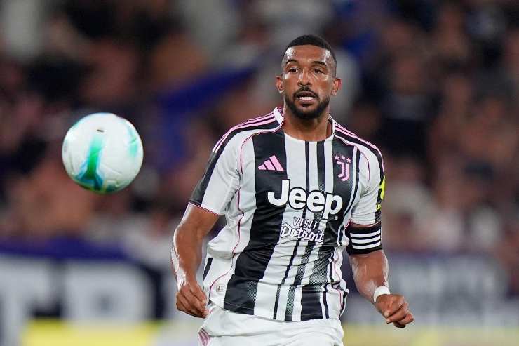 Gleison Bremer in campo con la Juventus