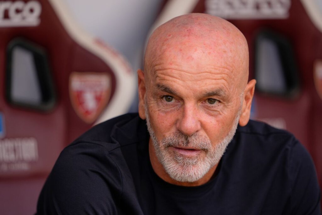 primo piano di Pioli