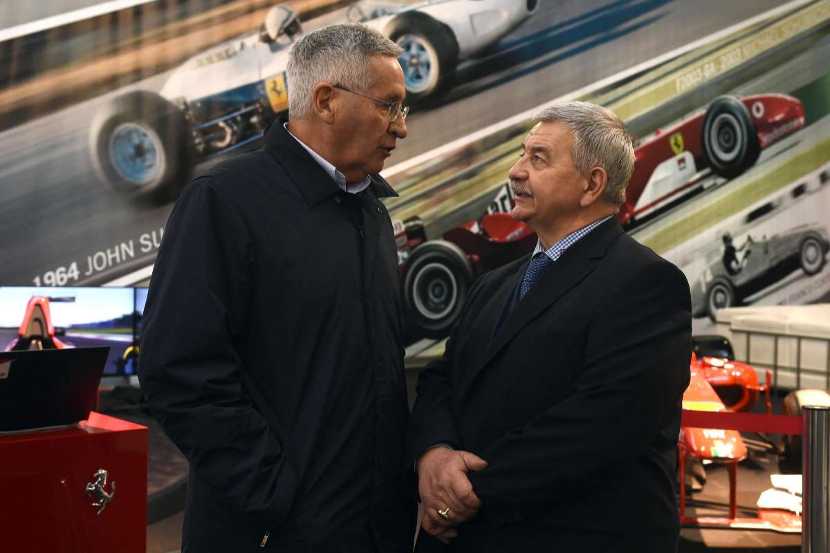 Andrea De Adamich ad un evento