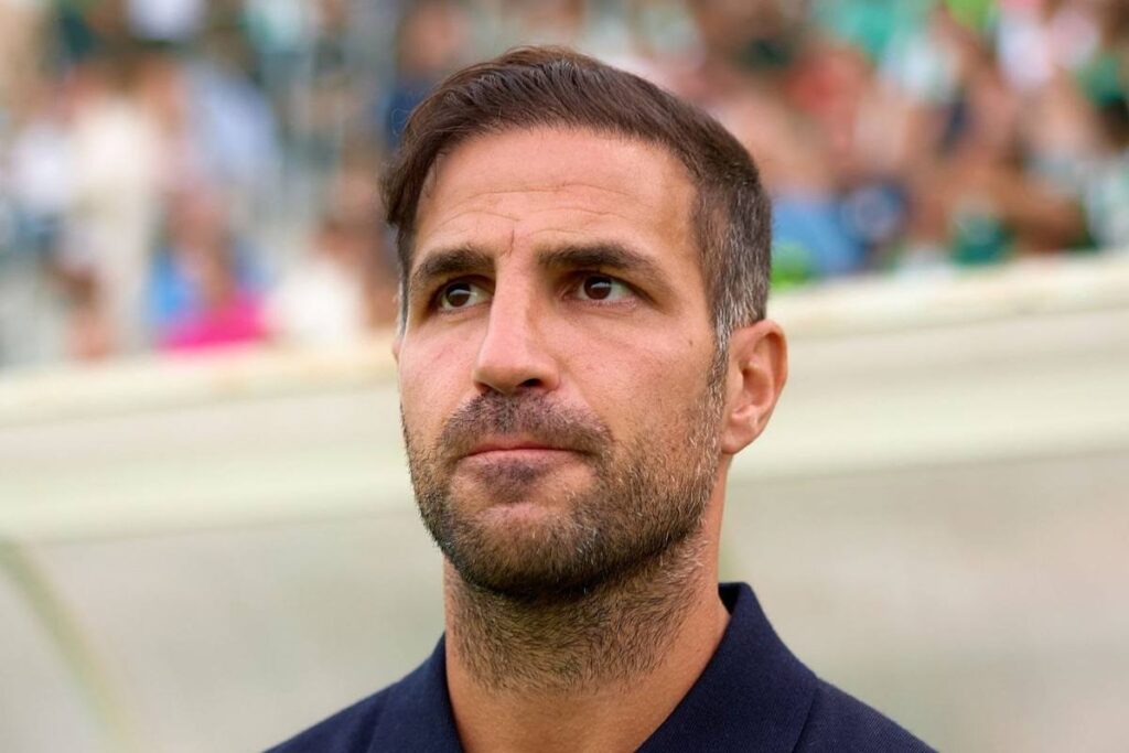 Cesc Fabregas guarda verso la tribuna