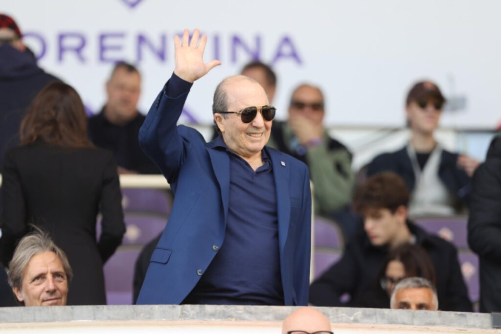 Rocco Commisso al Franchi (ANSA) - FiorentinaUno.com