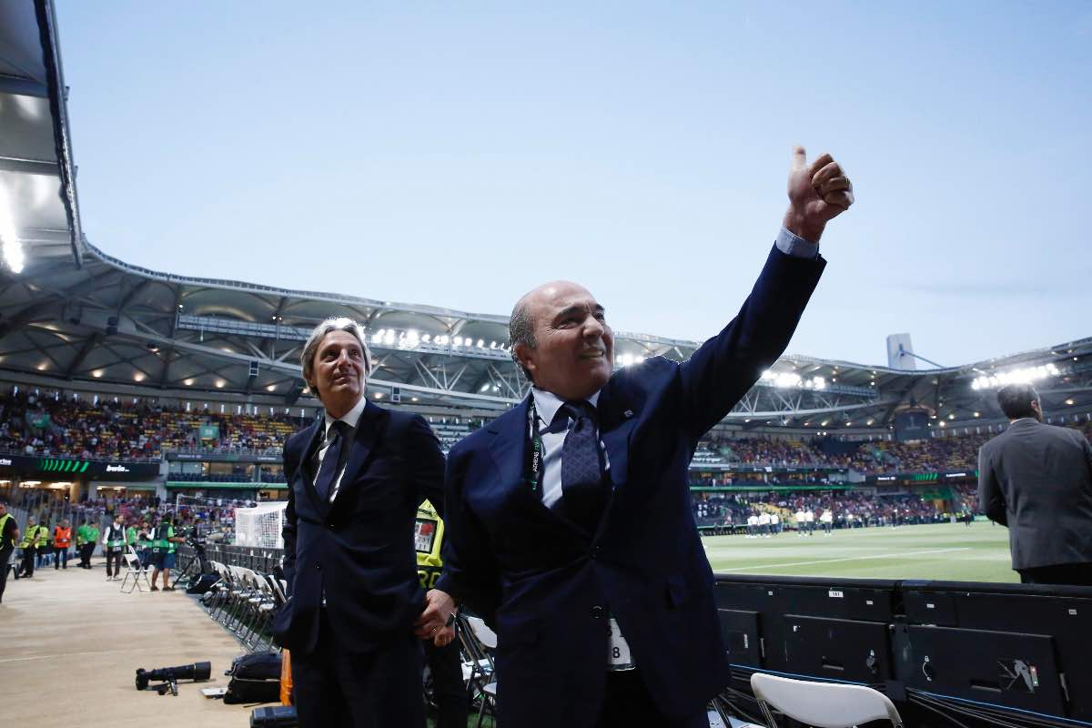 Rocco Commisso e Alessandro Ferrari (ANSA) - FiorentinaUno.com