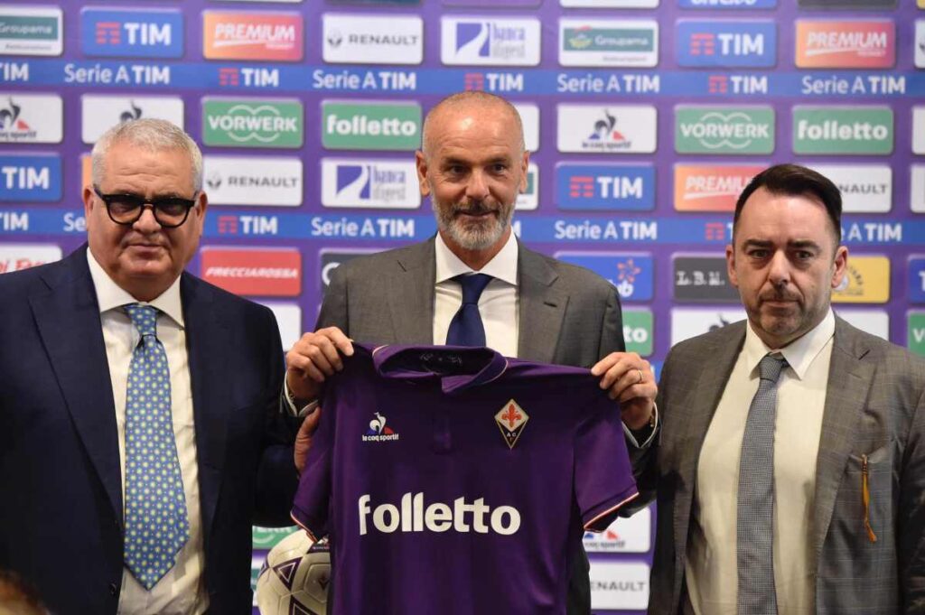 Corvino con Pioli