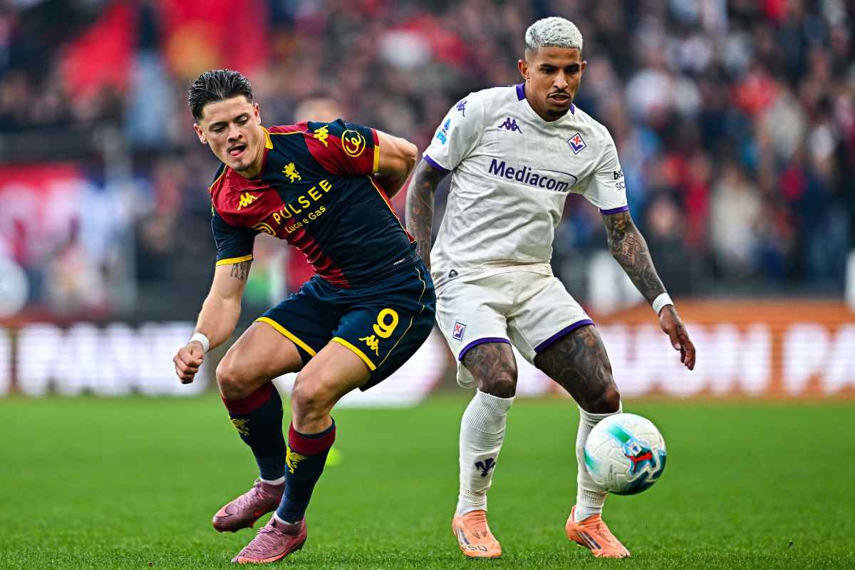 Dodò in campo con la Fiorentina