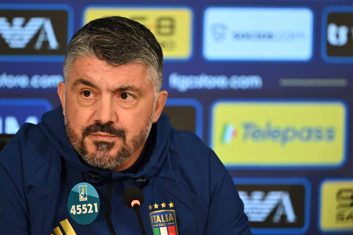 Gattuso in conferenza stampa