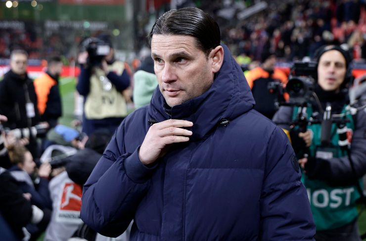 Gerardo Seoane prima di una gara