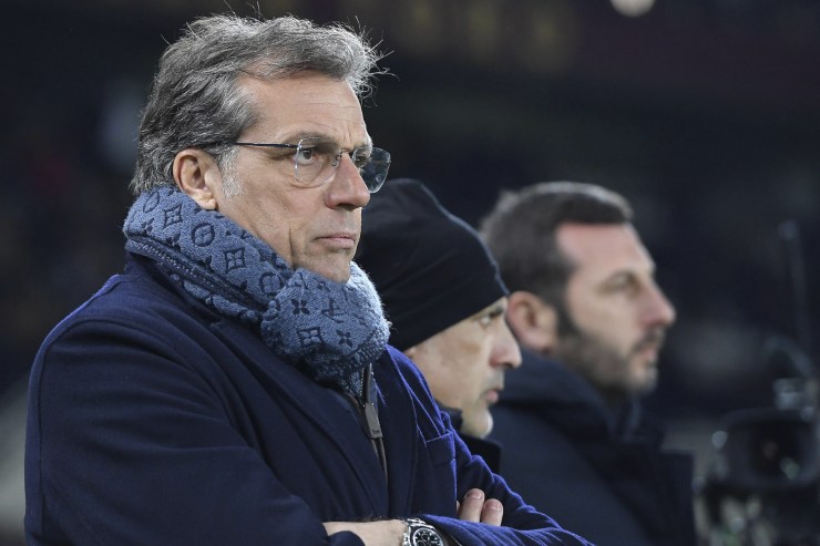 L'ex dirigente della Juventus, Cristiano Giuntoli