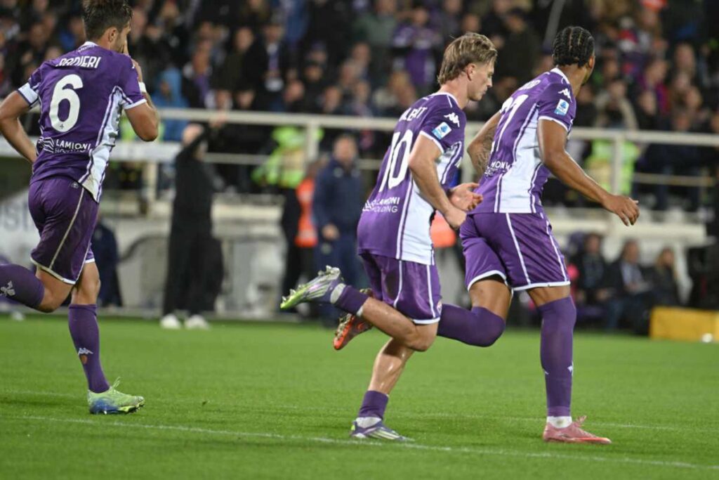 Gud dopo il rigore al Bologna