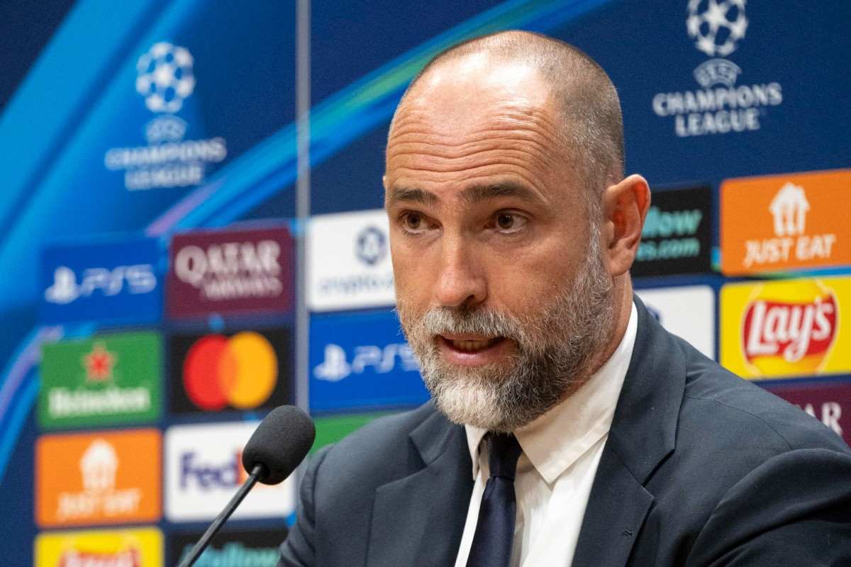 Igor Tudor in conferenza stampa