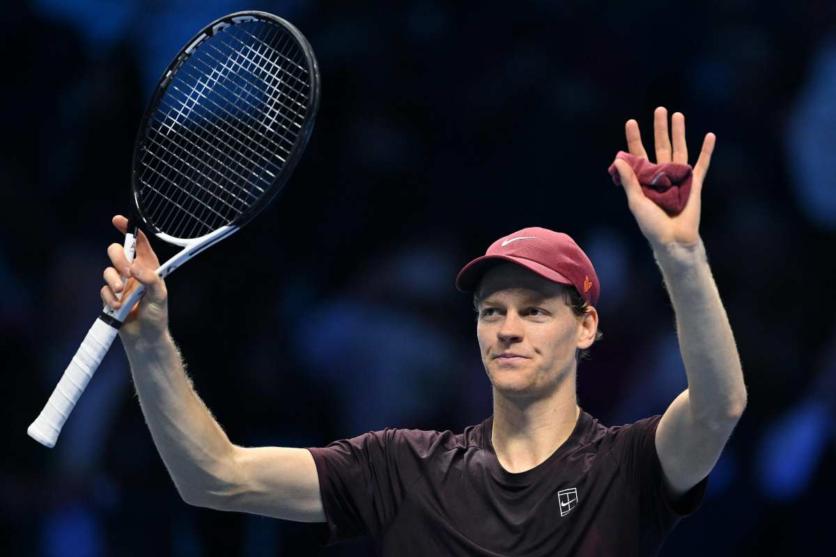 Sinner al centro del campo