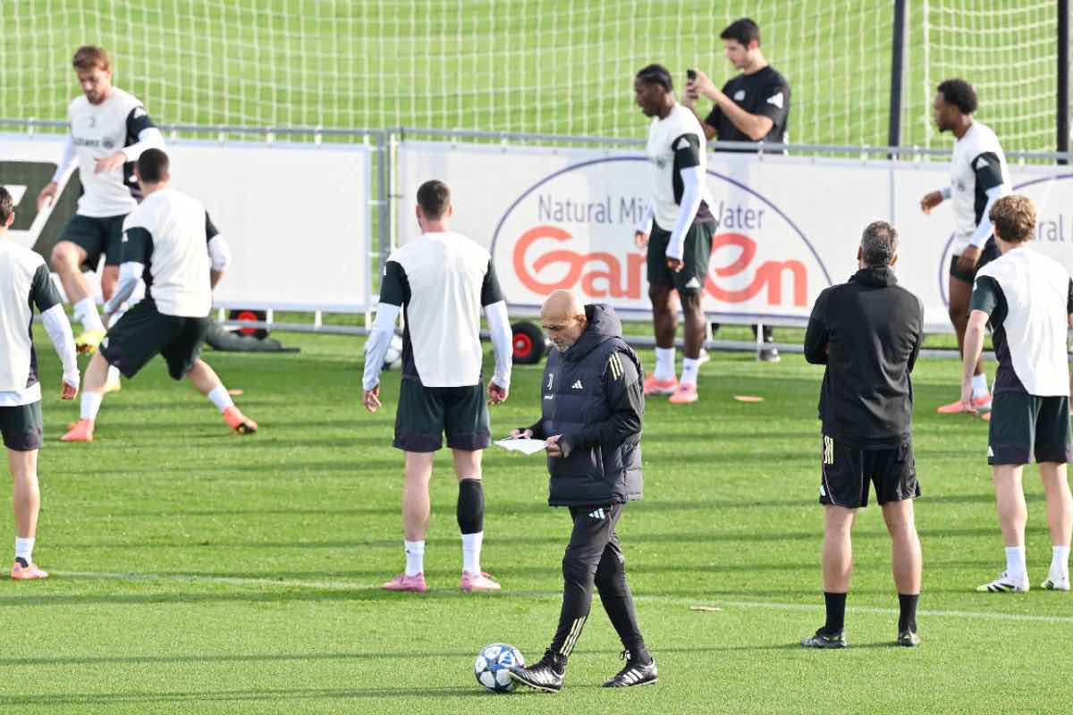 Allenamento Juventus (ANSA) - FiorentinaUno.com