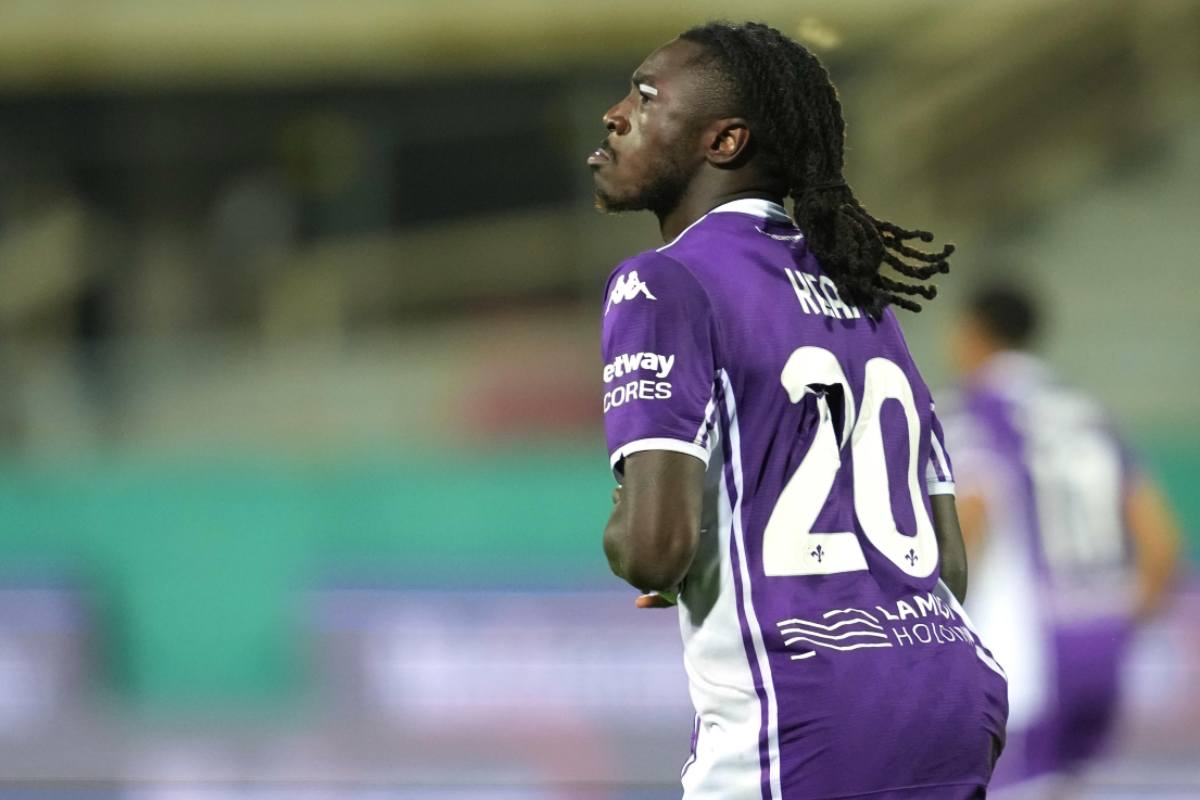 Moise Kean, attaccante della Fiorentina