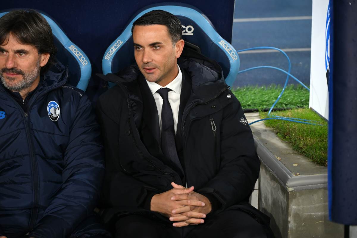 Raffaele Palladino sulla panchina dell'Atalanta allo stadio Maradona (OneFootball) - FiorentinaUno.com