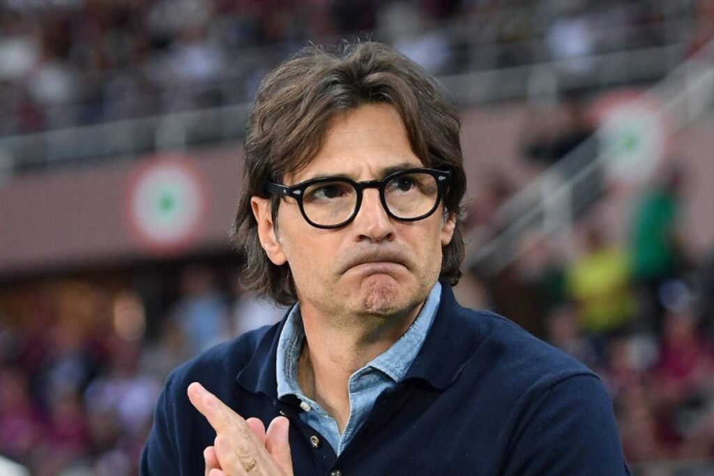 Paolo Vanoli pensieroso