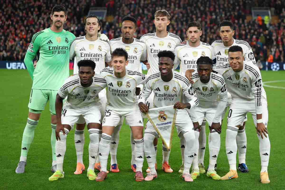 I giocatori del Real Madrid