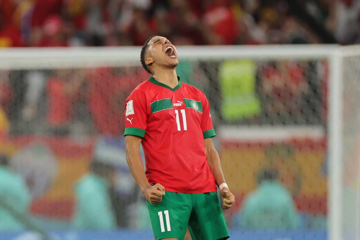 Sabiri con la maglia del Marocco