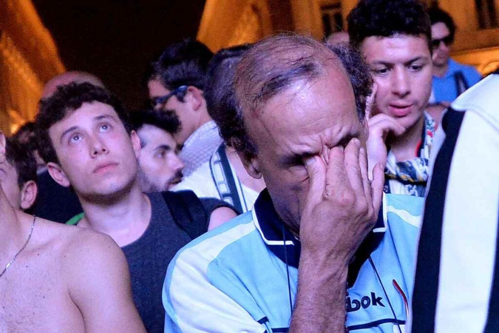 Tifosi disperati