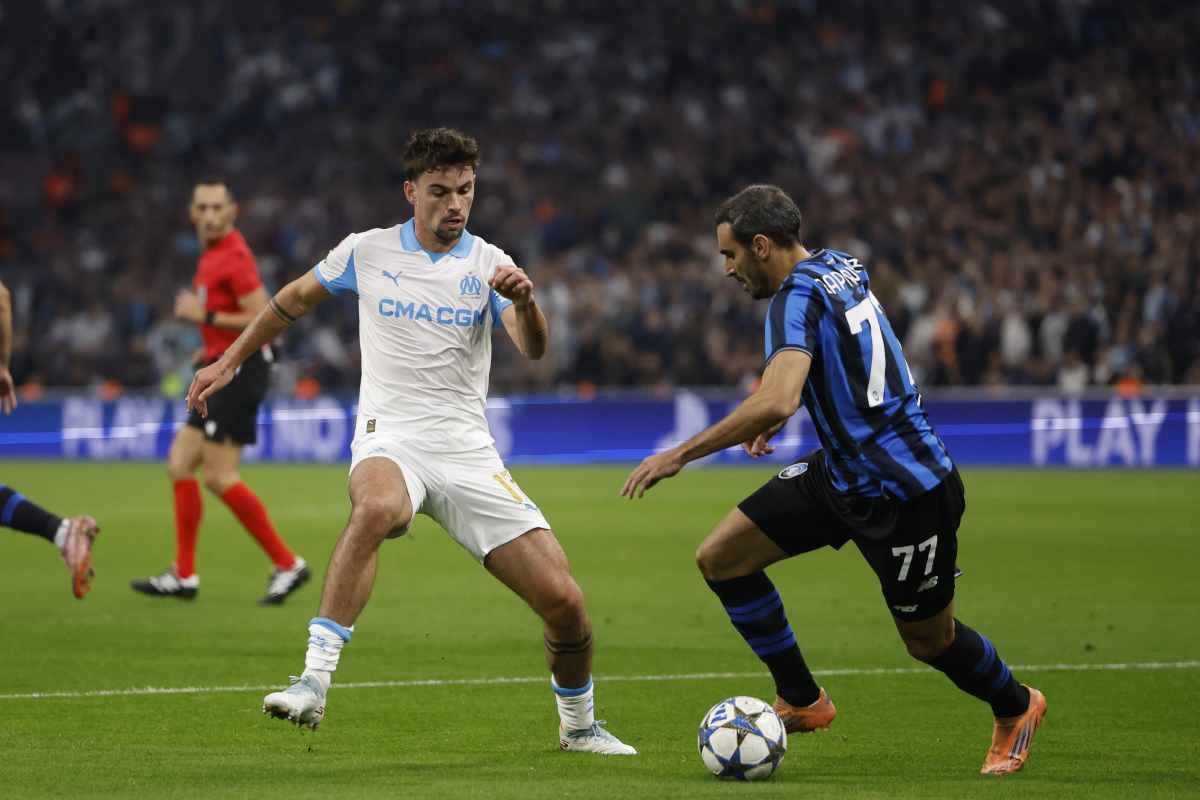 Zappacosta in campo con l'Atalanta