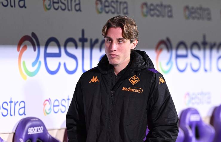 Edoardo Bove in panchina