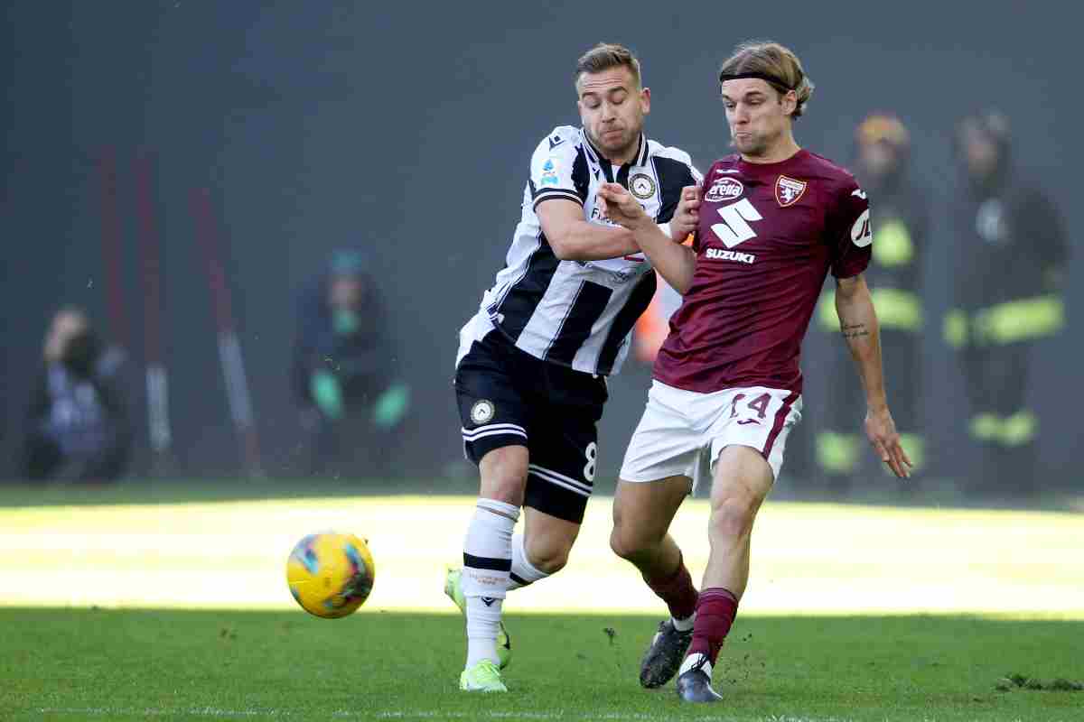 Borna Sosa con la maglia del Torino