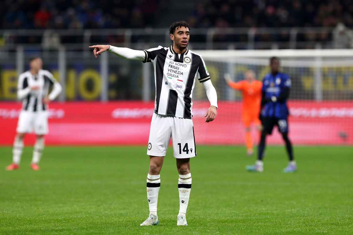 Arthur Atta in campo durante Inter-Udinese (OneFootball)- FiorentinaUno.com