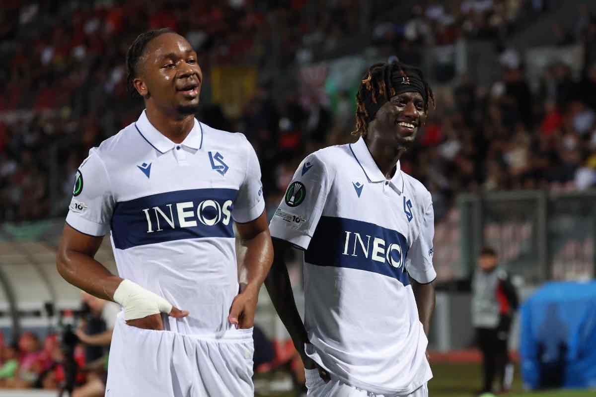 Gaoussou Diakite e Theo Bair (ANSA) - FiorentinaUno.com