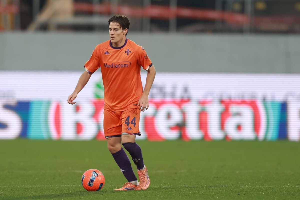 Nicolò Fagioli in campo durante Fiorentina-Verona (OneFootball) - FiorentinaUno.com 