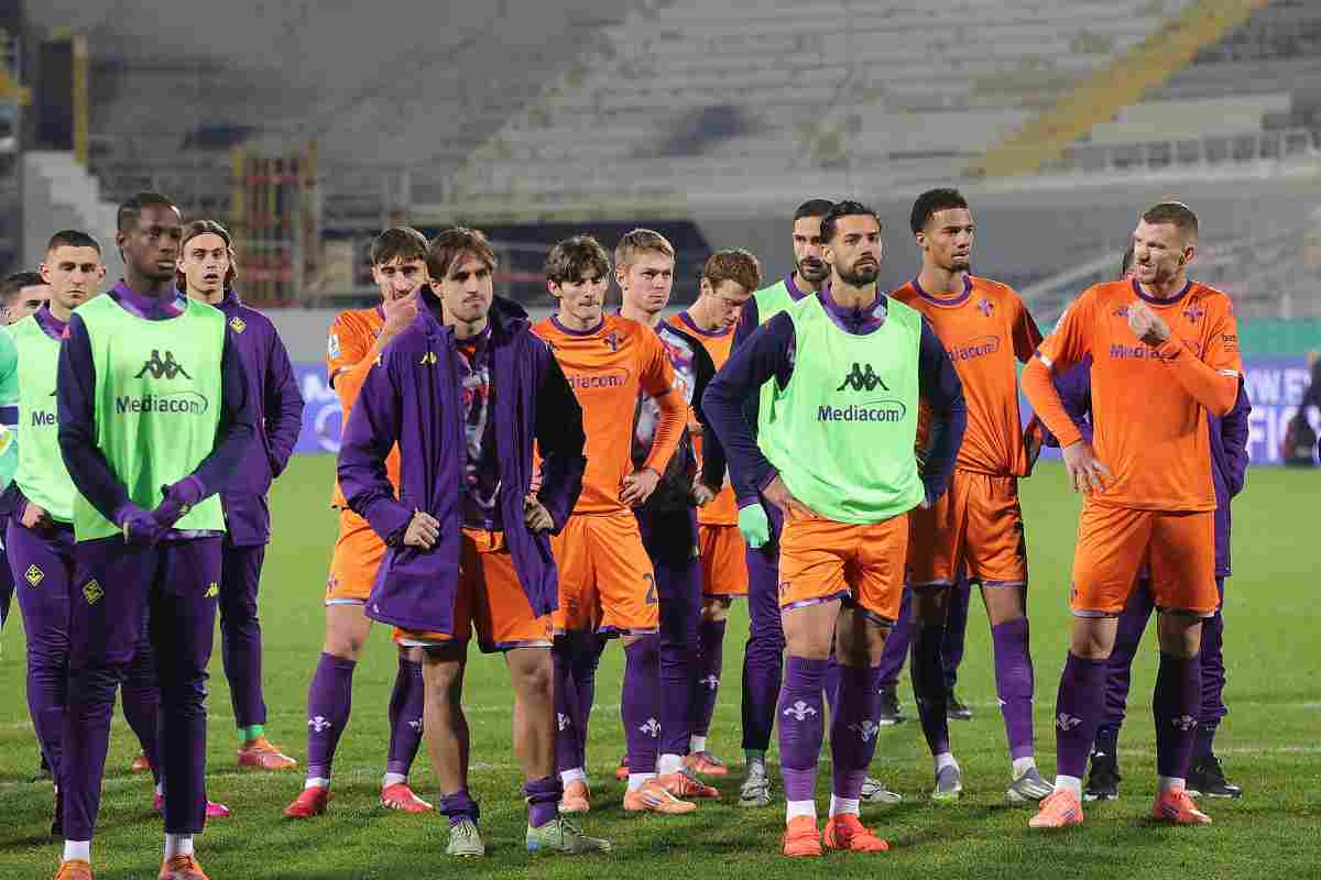La Fiorentina al termine della gara contro il Verona al Franchi (OneFootball) - FiorentinaUno.com 