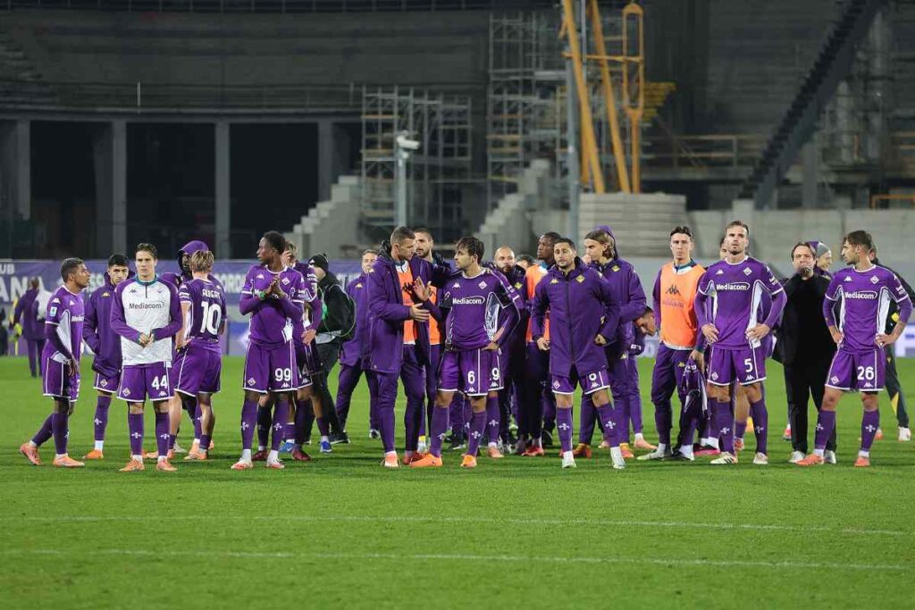 I giocatori della Fiorentina sul terreno del Franchi (OneFootball) - FiorentinaUno.com