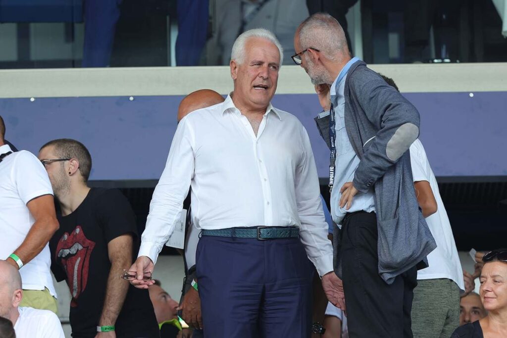 Il presidente della Regione Toscana Eugenio Giani al Franchi (OneFootball) - FiorentinaUno.com