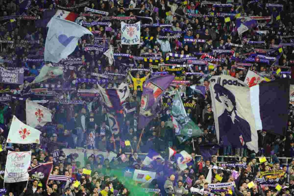 Tifosi Fiorentina a Reggio Emilia