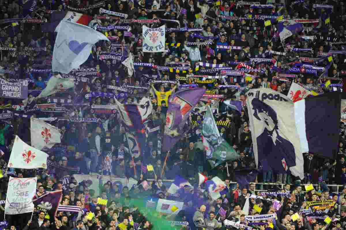 Tifosi Fiorentina a Reggio Emilia