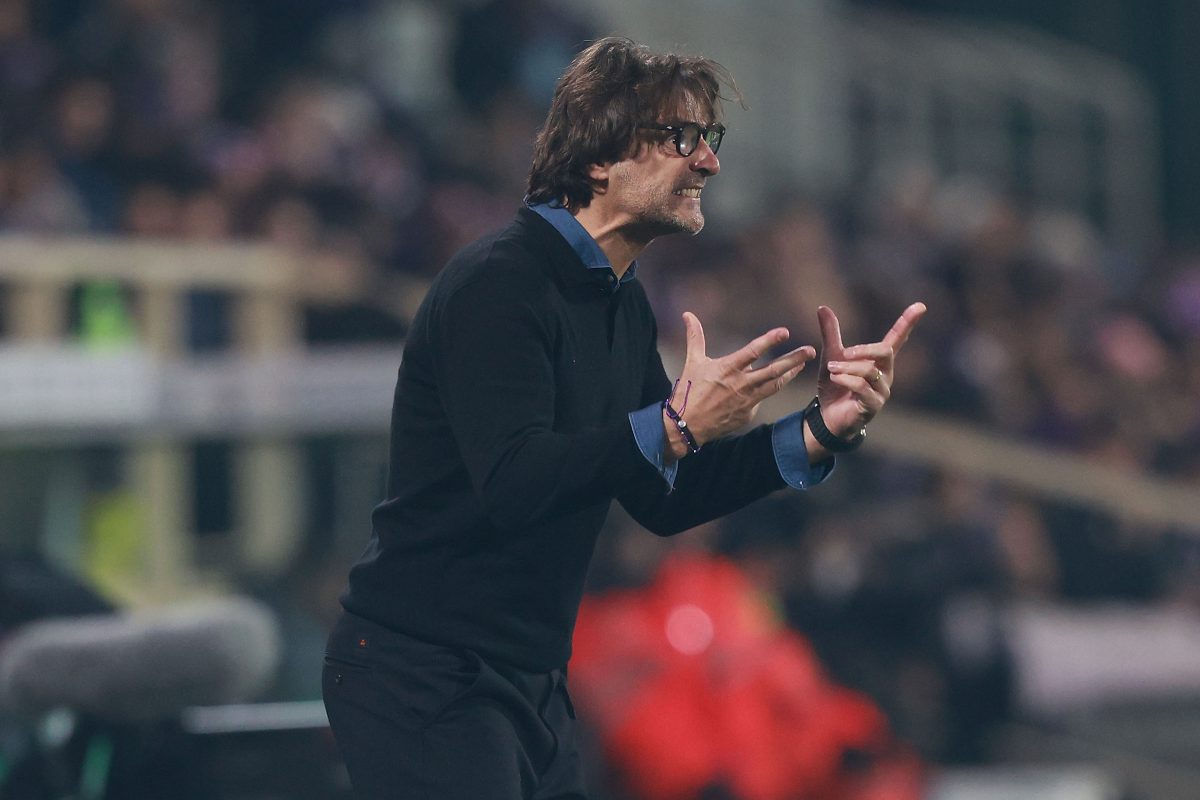 Il tecnico della Fiorentina Paolo Vanoli al Franchi (OneFootball) - FiorentinaUno.com